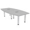 Skutchi Designs 45 in W, 96 in L, 29 in H, Engineered Wood Top, Grey H-BOT-4693-PT-01-EL - alternate 1